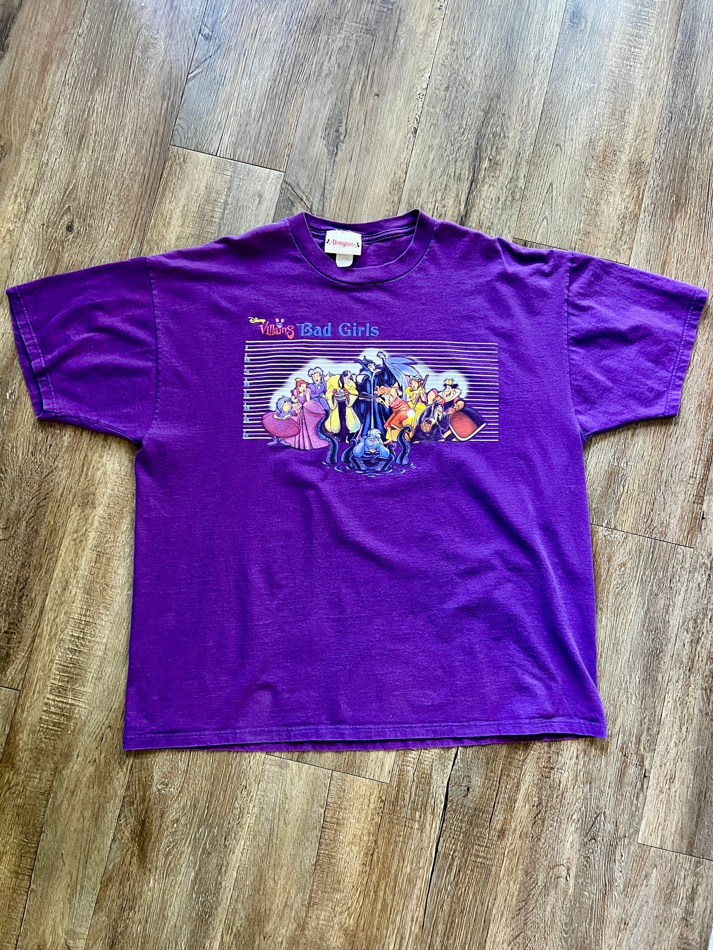 847 - Purple Villains Bad Girls Tee - 2X
