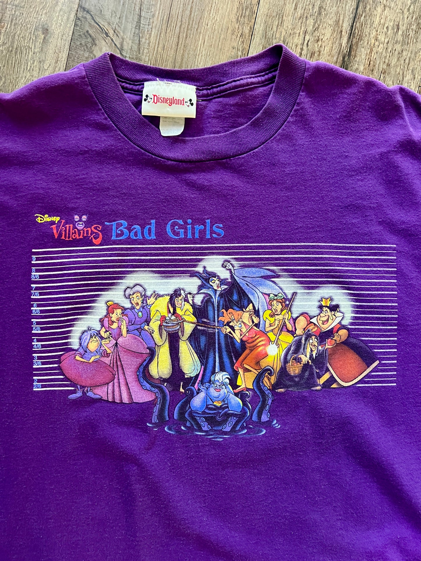 847 - Purple Villains Bad Girls Tee - 2X