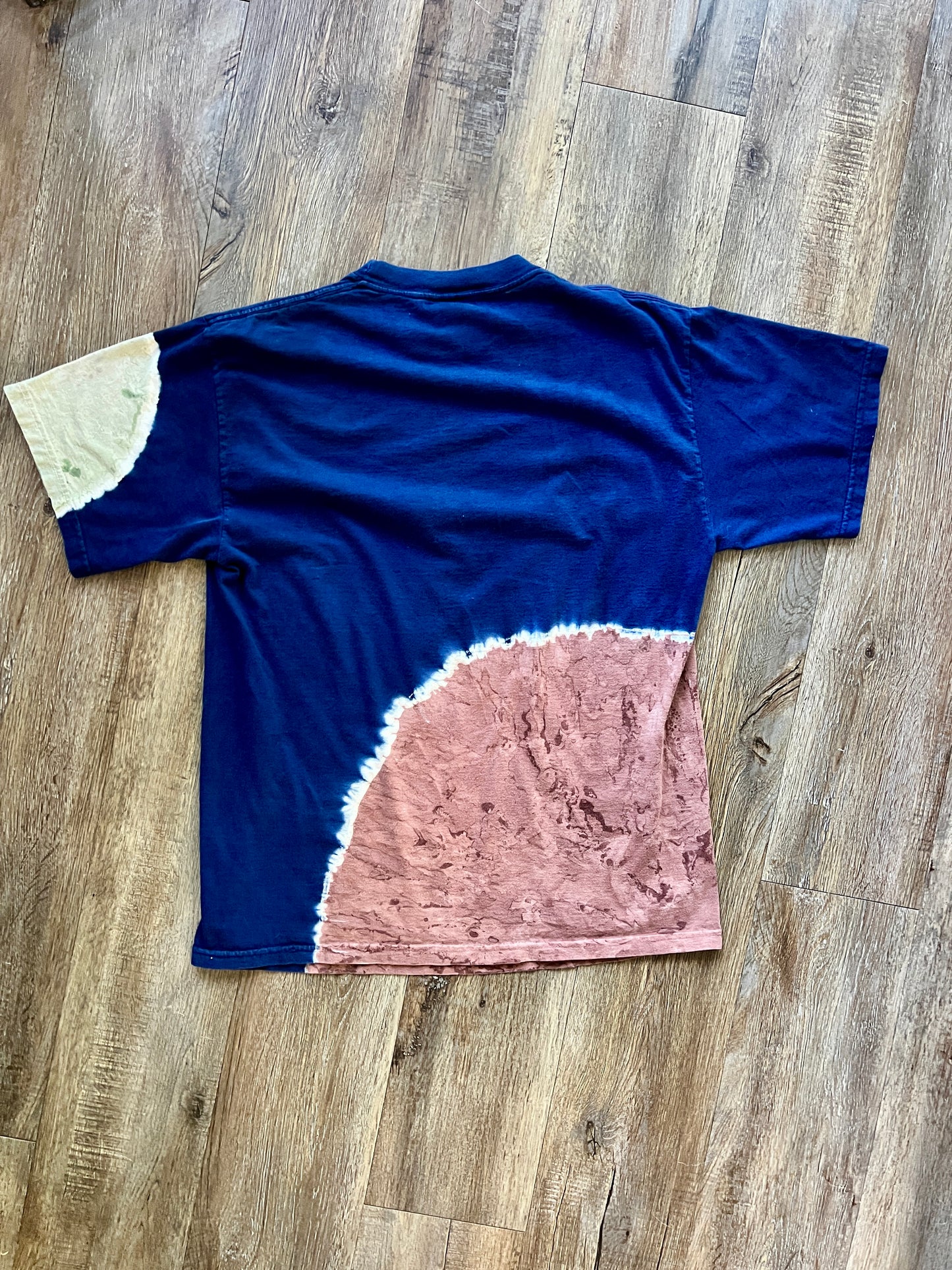 842 -Blue Tie-Dye Star Wars The Phantom Menace Tee - XL