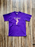 223 -Purple Piglet Puff Tee - L