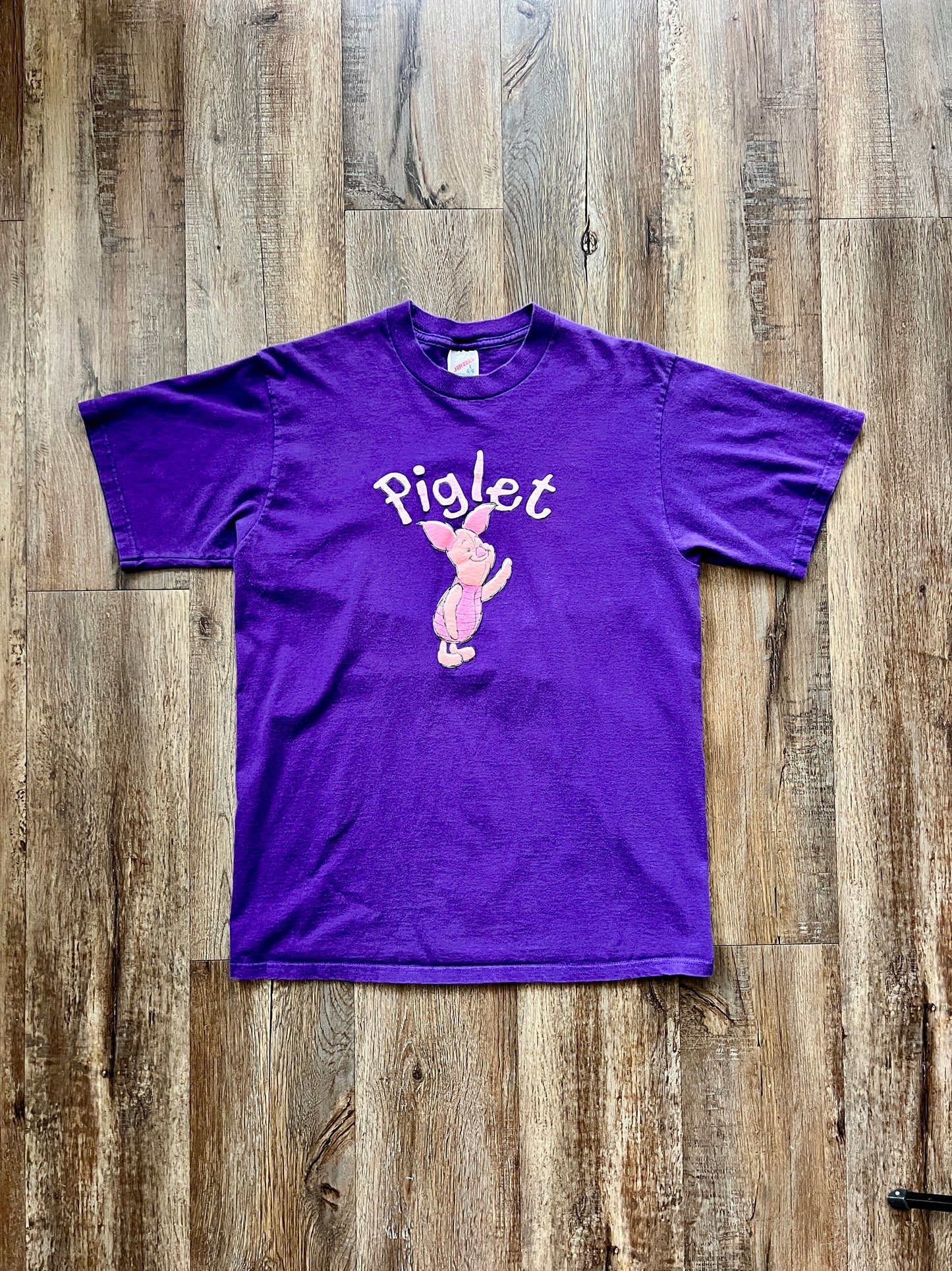 223 -Purple Piglet Puff Tee - L