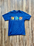 228 -Blue Tigger The Stripes The Springs The Bounce Tee - M