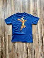 228 -Blue Tigger The Stripes The Springs The Bounce Tee - M