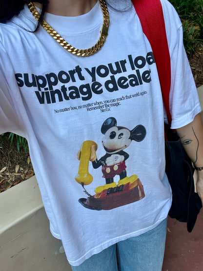 Support Your Local Vintage Dealer Tee