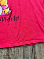 197 -Red WTP PJs Piglet Slippers WDW Logo Sleep Shirt - OSFA