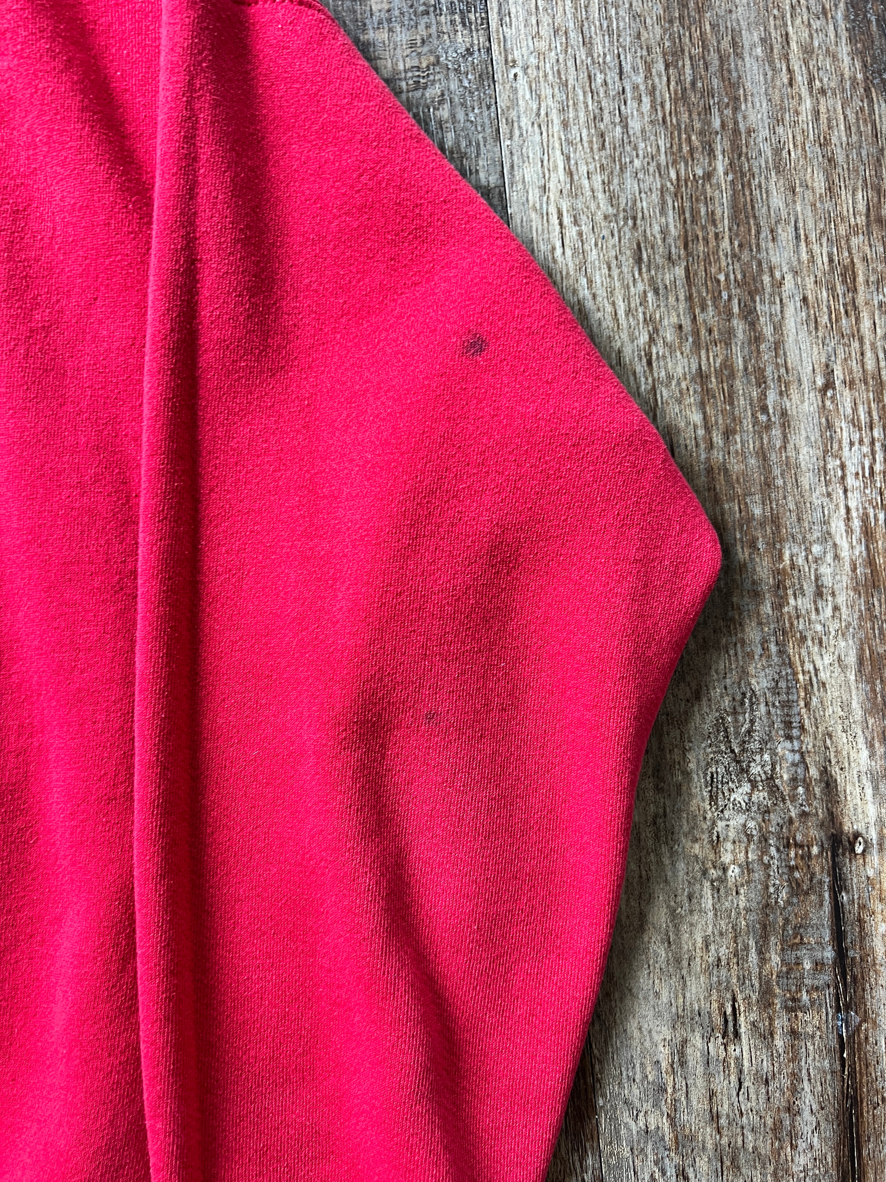 193 -Red WTP Peeking Box Crewneck - XL
