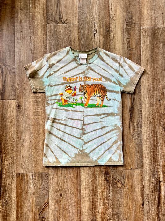 198 -Green Tie-Dye Tigger is That You? Tee - S