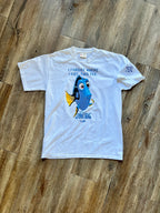 1238 -White I Forgot Where I Got This Tee Dory The Living Seas Shirt - M