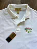 1240 -White NWT Osborne Family Spectacle of Lights Polo - M