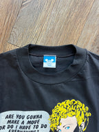 1242 -Black Dick Tracy Breathless Shirt - L