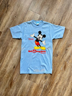 1245 -Blue Mickey Florida WDW Resort Shirt - S