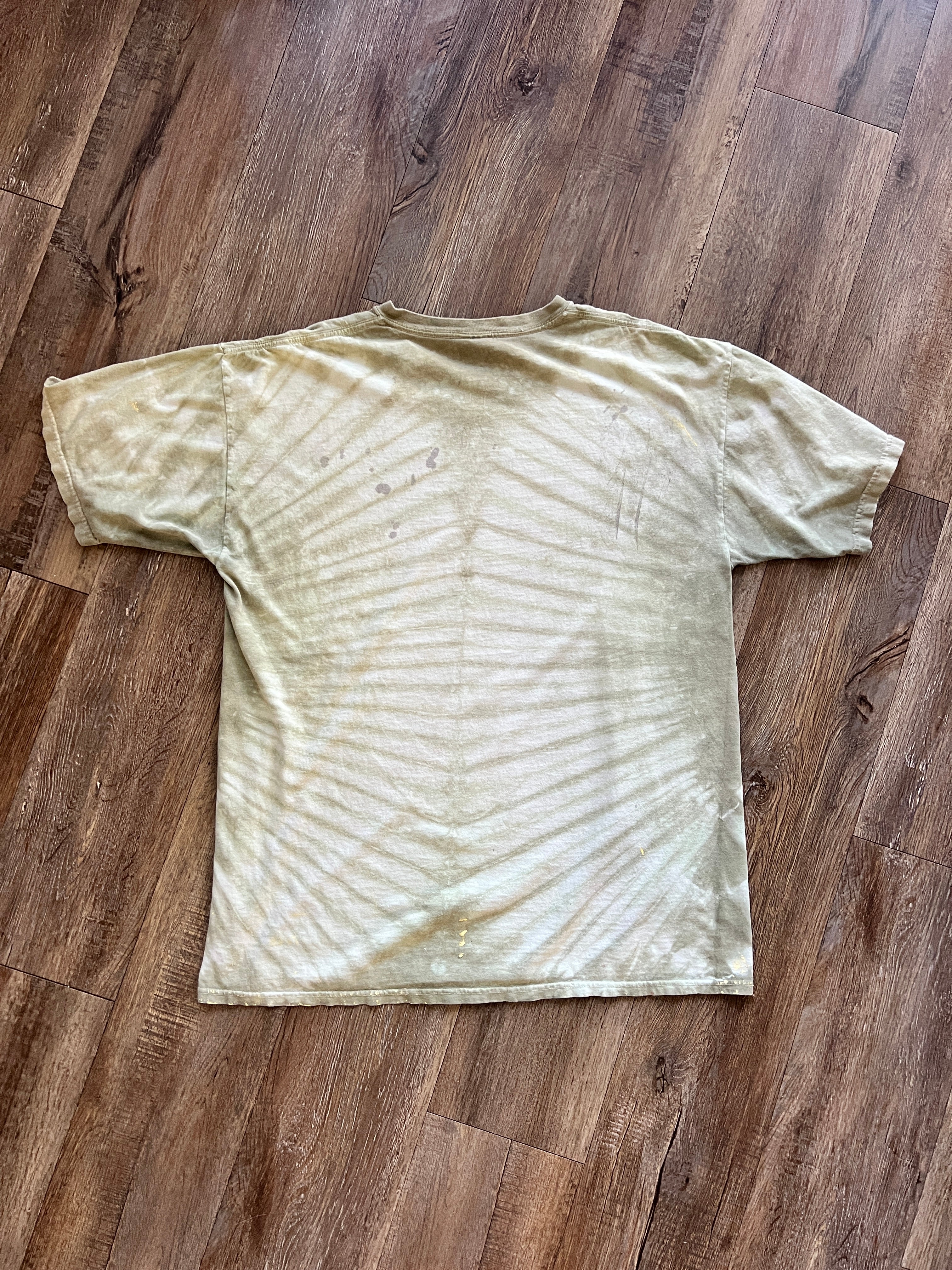 1250 -Green Tie-Dye Tigger is That You Shirt - XL