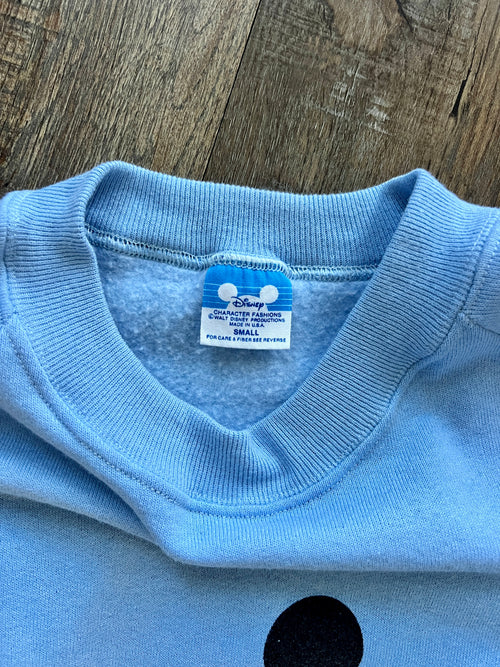 1253 -Blue Mickey Florida WDW Resort Crewneck - S