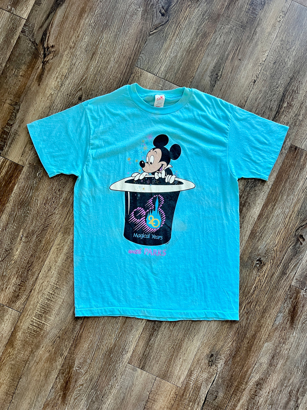 1255 -Blue 20 Magical Years with Parks Shirt - XL