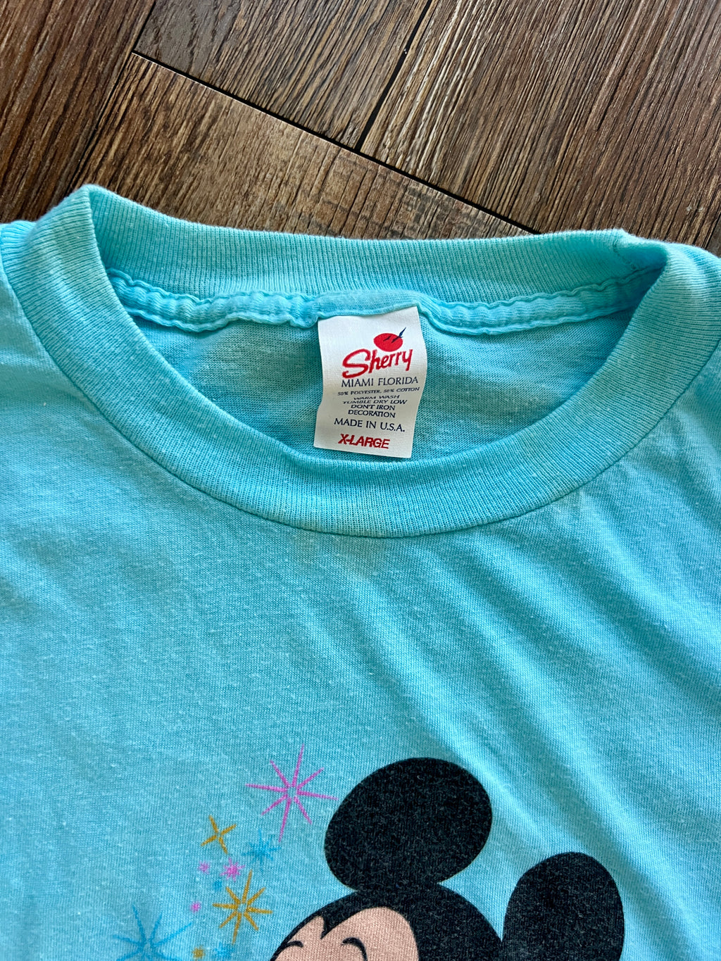 1255 -Blue 20 Magical Years with Parks Shirt - XL