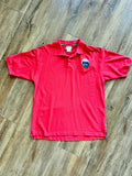 1259 -Red MGM 10 Year Anniversary Polo -M