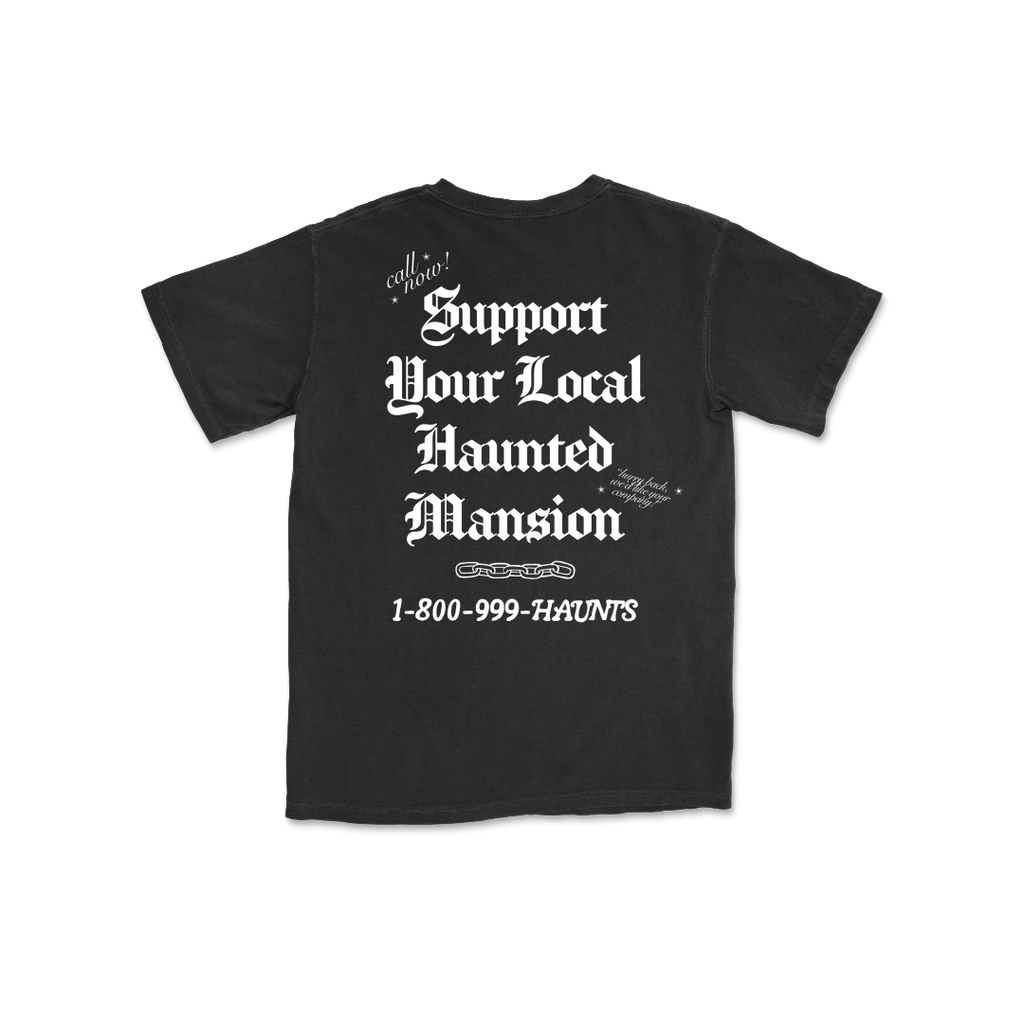 Support Your Local Haunted Mansion BLACK