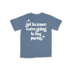 Get In Loser W're Going To The Parks KIDS BLUE JEAN