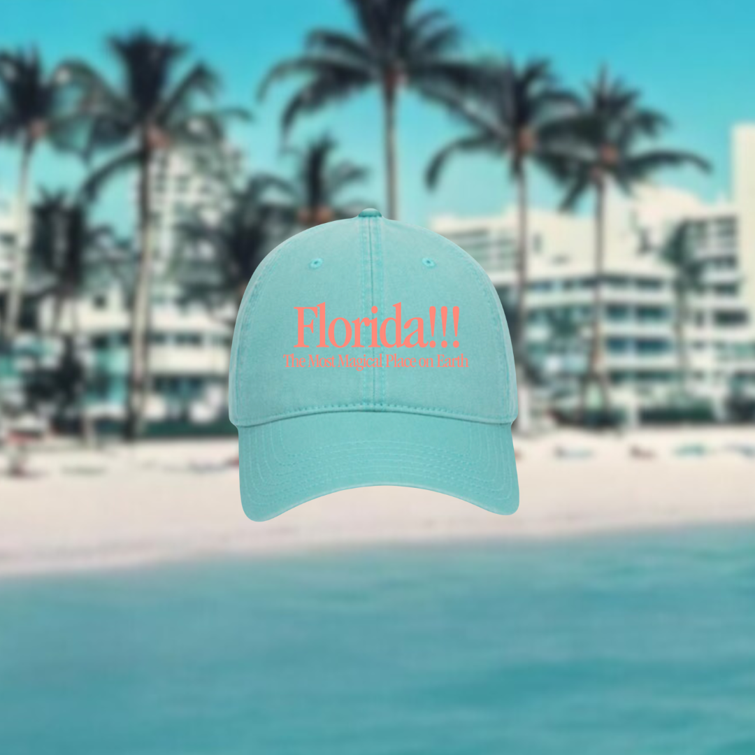 Florida!!! Hat TURQUOISE