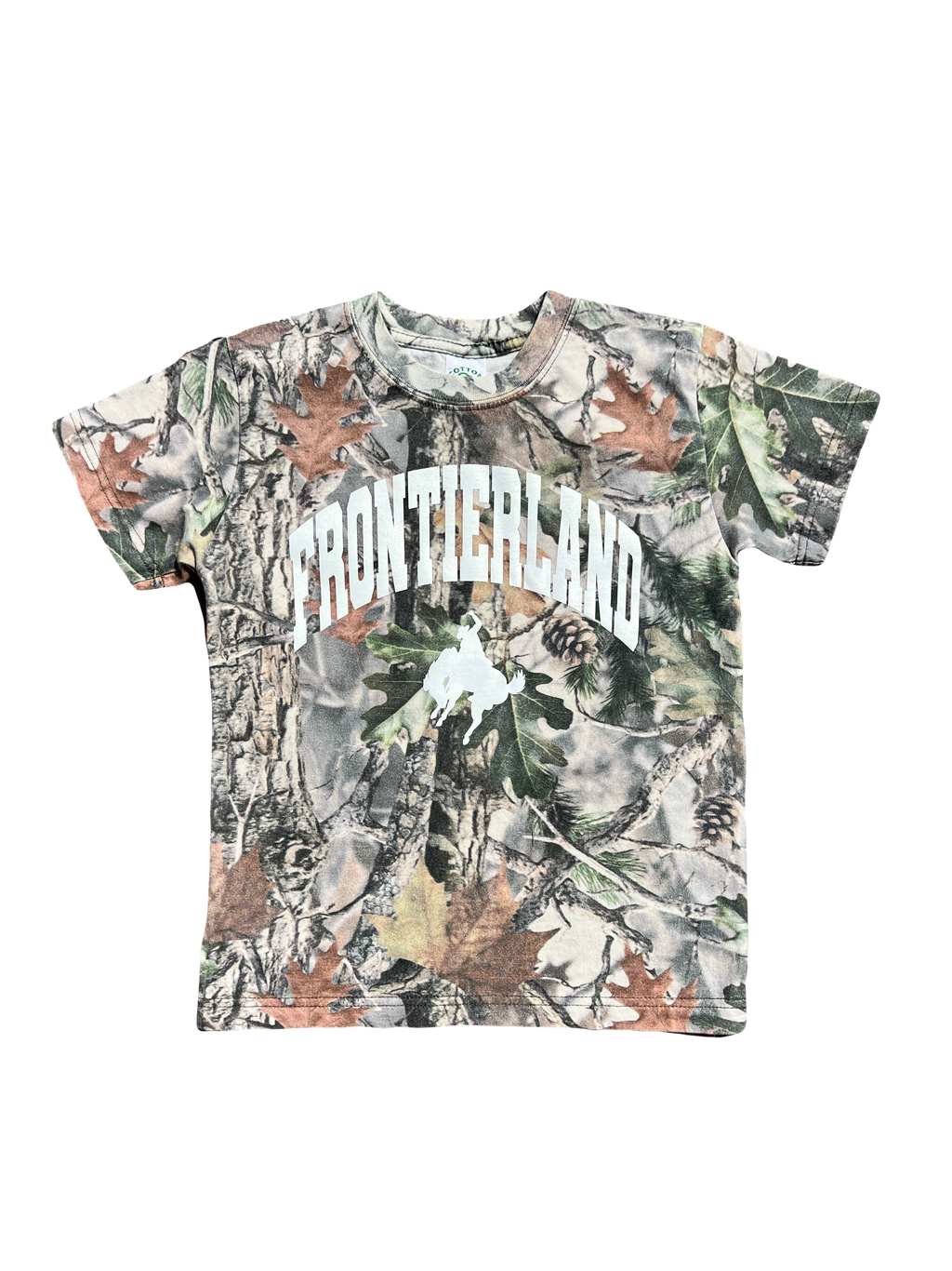 Frontierland Camo Baby Tee