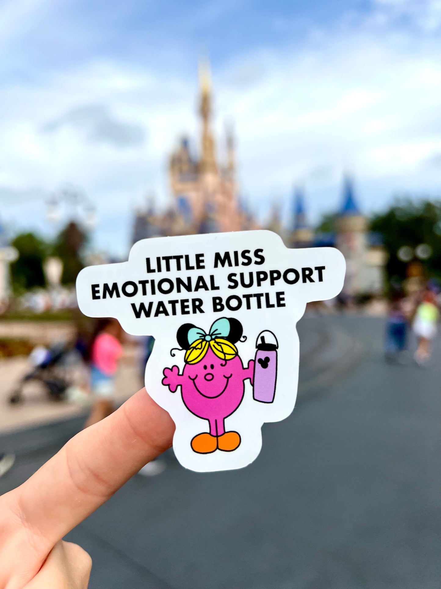 Emotional Support Water Bottle Sticker