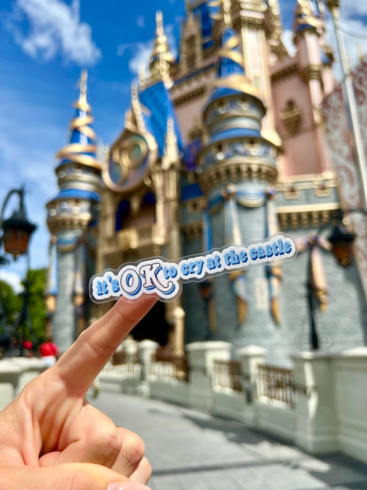 It's OK to Cry at the Castle Sticker