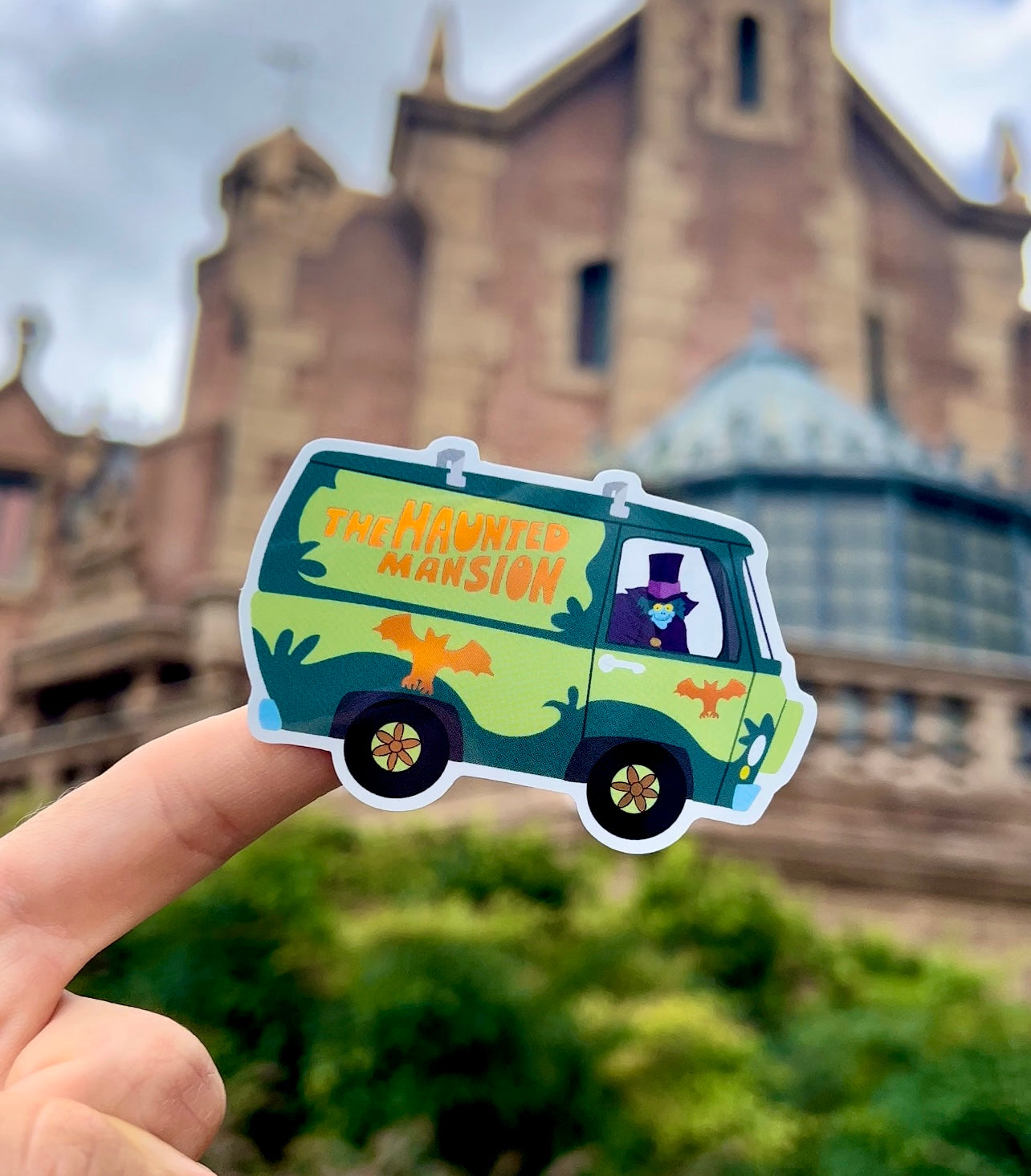 The Haunted Mansion Mystery Machine Sticker