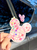 Disco Ball Suncatcher Sticker
