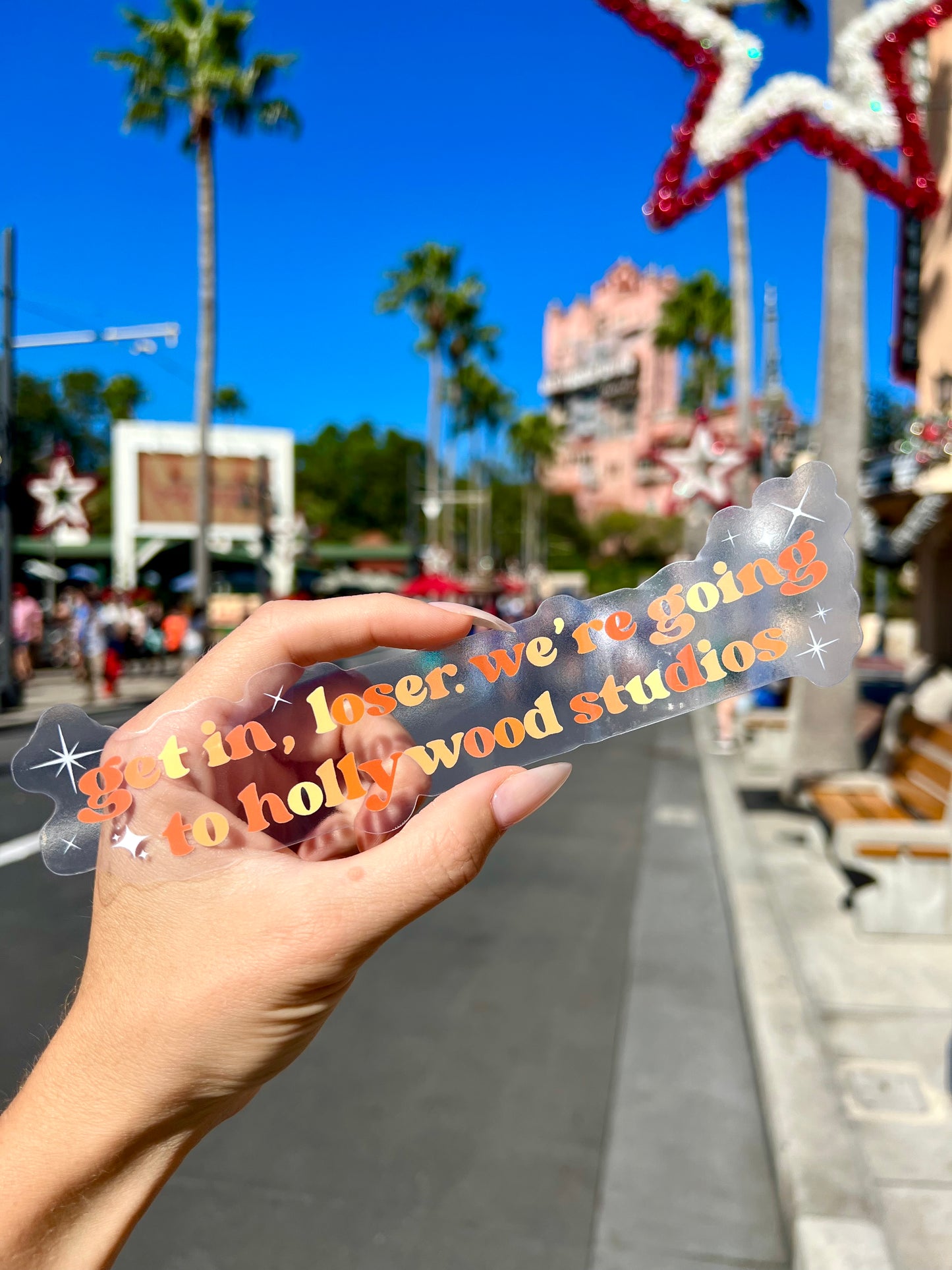 Car Decal 🚙 Get In Loser Hollywood Studios