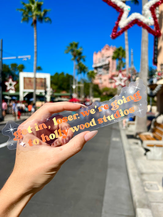 Car Decal 🚙 Get In Loser Hollywood Studios