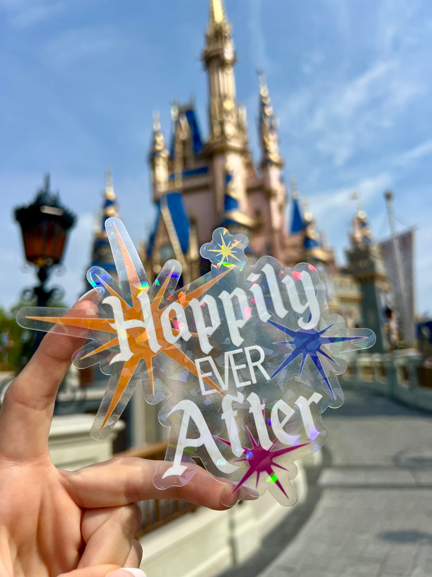 Happily Ever After Rainbow Sticker Decal